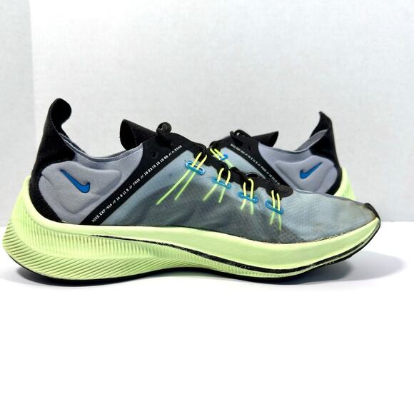 Nike EXP-X14 Glacier Grey Blue Volt Light Weight Running Active Gym Womens 10 - Picture 5 of 7